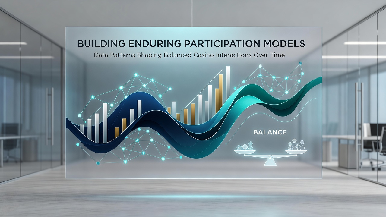 Analytics dashboard displaying balanced interaction metrics from multiple casino platforms