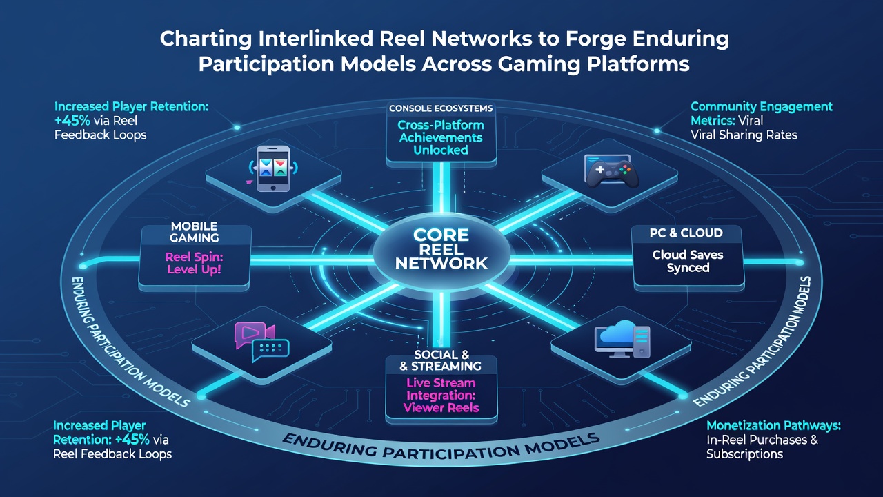 Analytics dashboard displaying linked reel performance metrics across gaming platforms