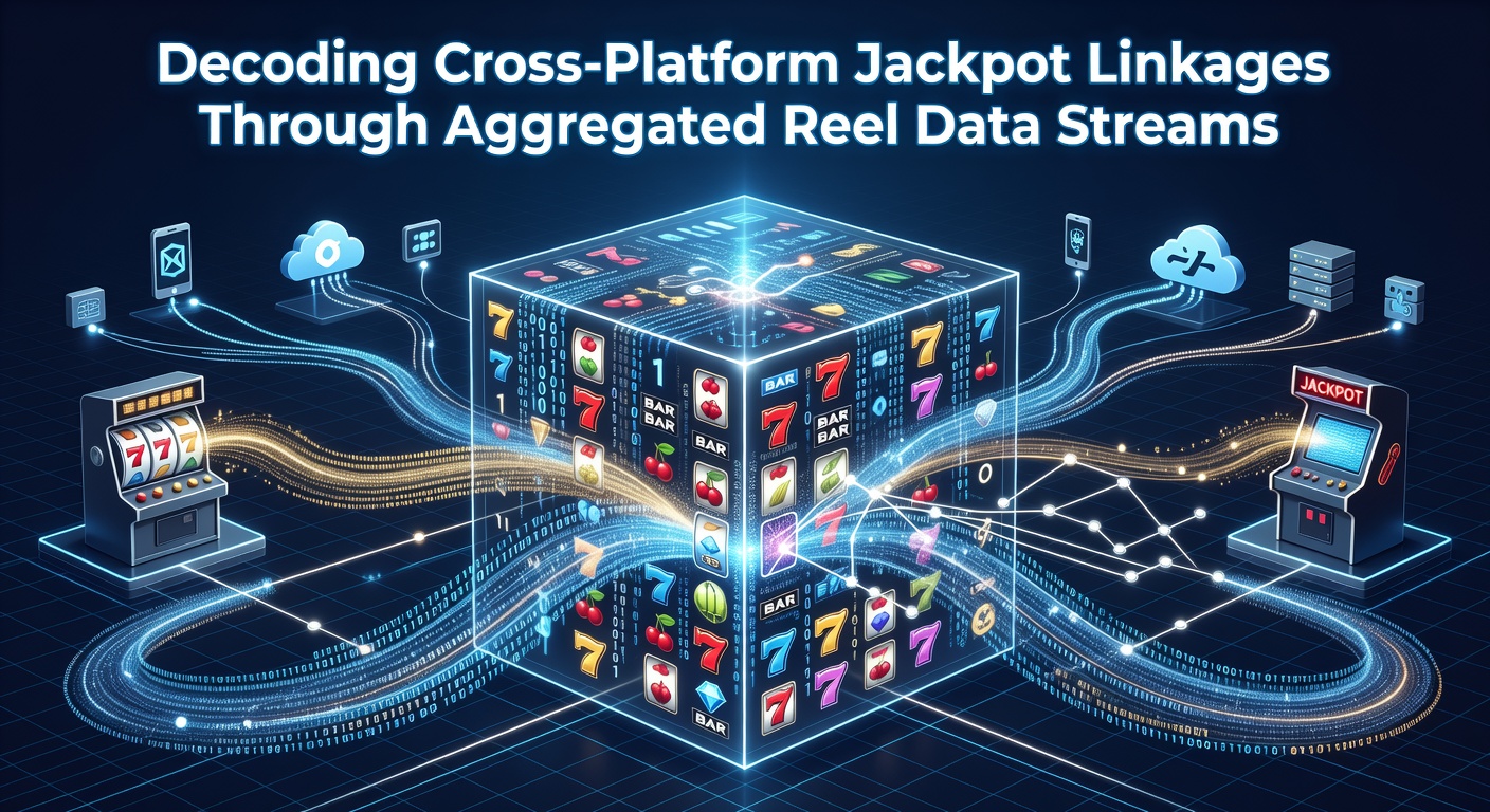 Aggregated reel data streams visualized across multiple slot platforms showing jackpot linkage patterns
